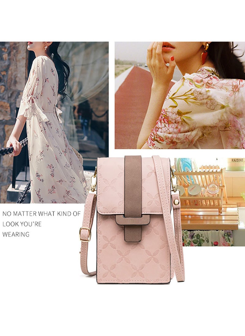 SYOSI - Leather Crossbody Bag for Women, Small Camera Handbag with Adjustable Removable Strap, Stylish Shoulder Messenger Bag - Image 1