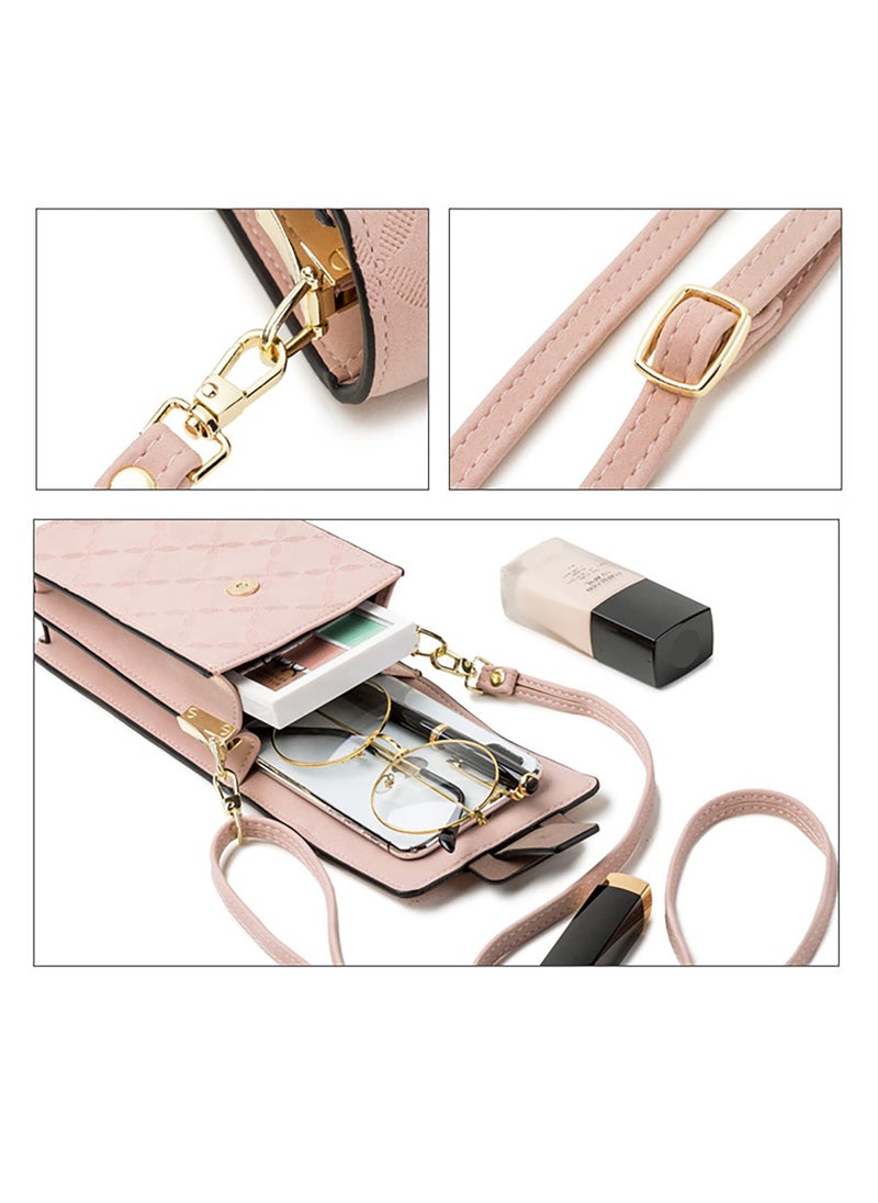 SYOSI - Leather Crossbody Bag for Women, Small Camera Handbag with Adjustable Removable Strap, Stylish Shoulder Messenger Bag - Image 1