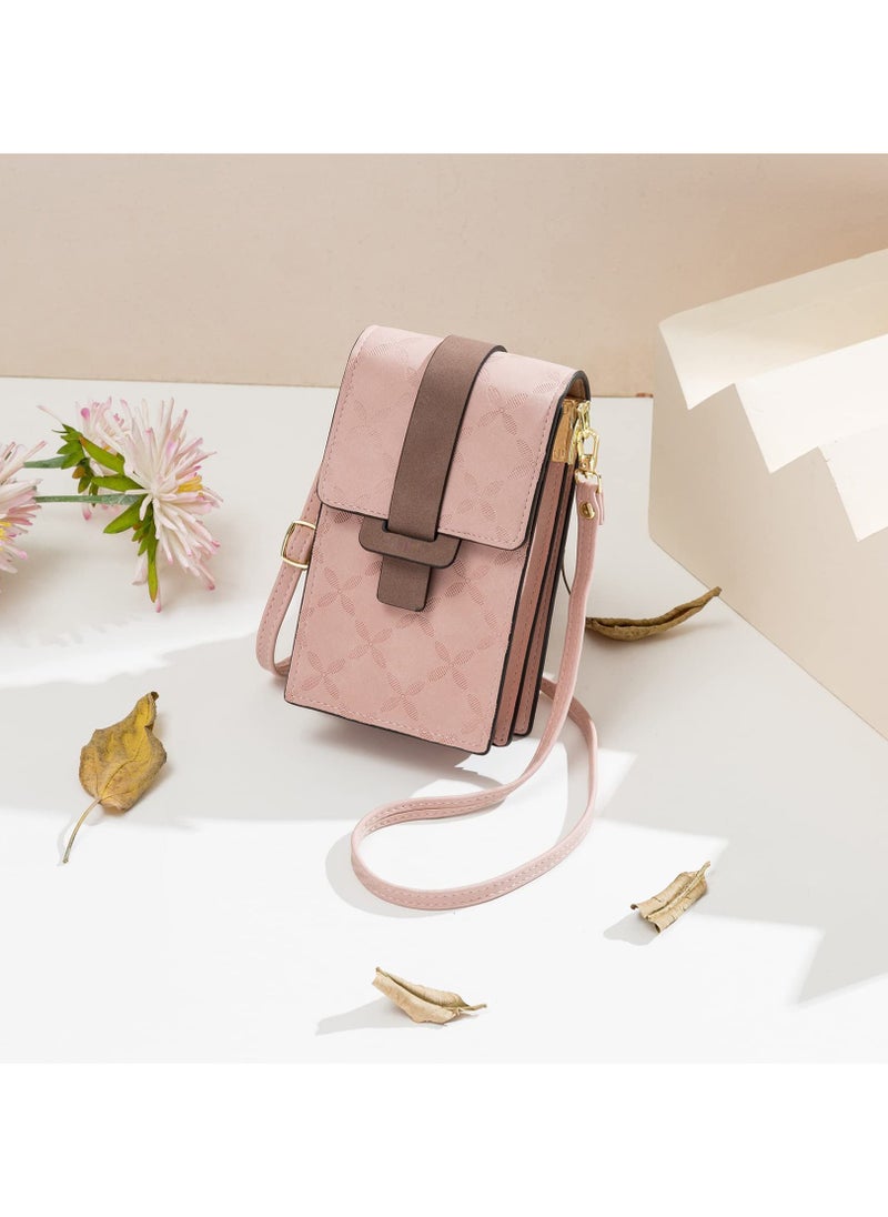 SYOSI - Leather Crossbody Bag for Women, Small Camera Handbag with Adjustable Removable Strap, Stylish Shoulder Messenger Bag - Image 1