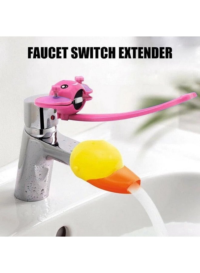 Haofy Faucet Extender Sink Handle Extender Faucet Extension Attachment for Toddlers Kids Babies - Image 2