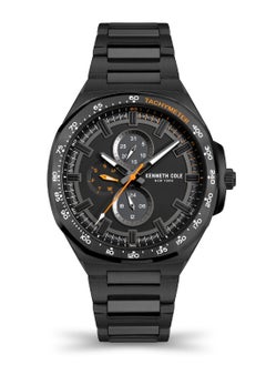Kenneth Cole Men Analog Quartz Black Stainless Steel Band Watch KCWGK2123401 - 43.5mm  - Image 1