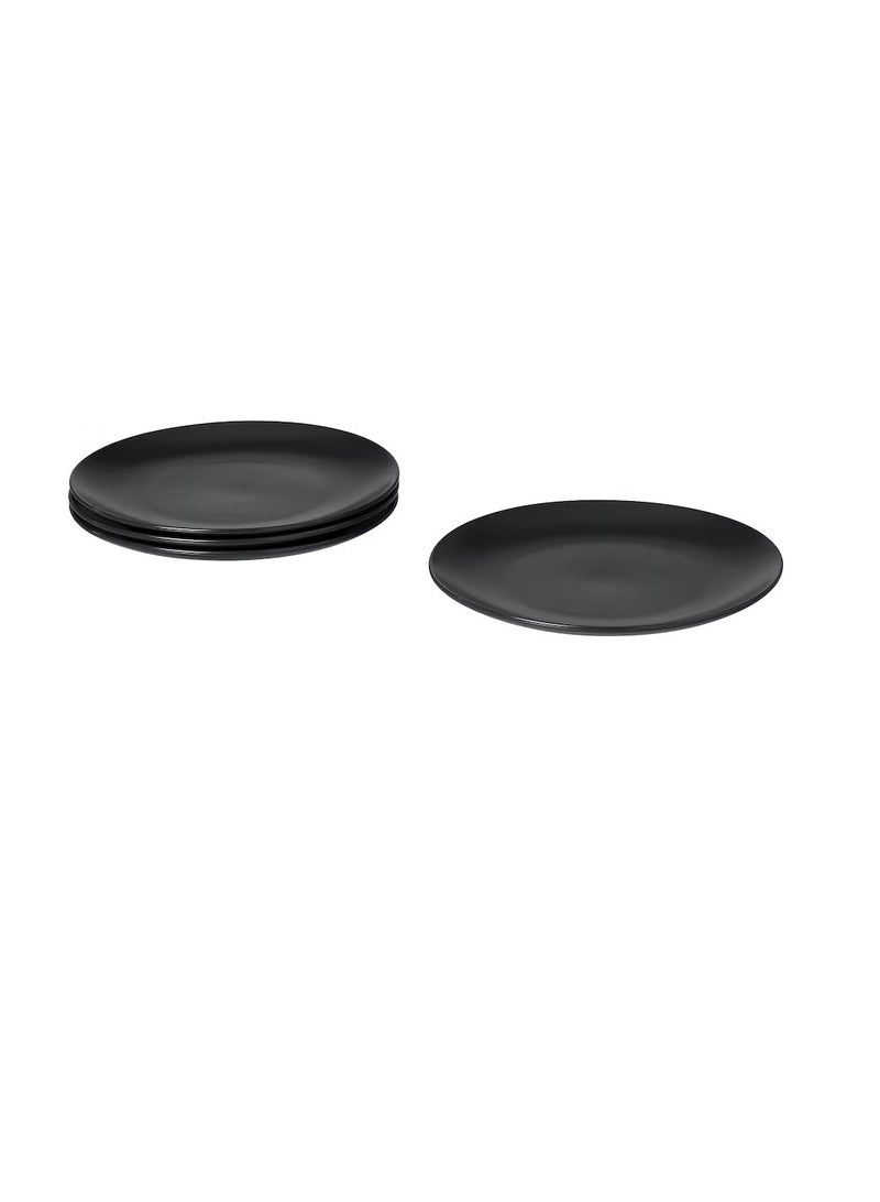 طبق ، رمادي غامق غير لامع 26 سم - Image 1