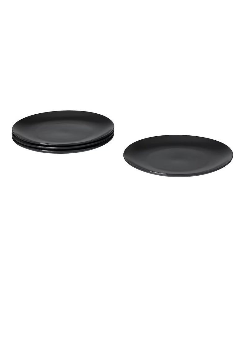 طبق ، رمادي غامق غير لامع 26 سم - Image 3