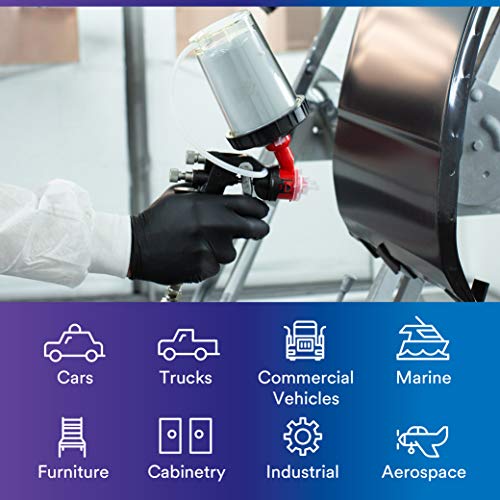 3M PPS 2.0 H/O Pressure Cup with Air Hose, 26121, Midi, 13.5 Ounces, Use with 3M Accuspray HGP Spray Gun for Thick High-Viscosity Latex Paints, Varnishes, Coatings and Primers, 1 Pack - Image 5