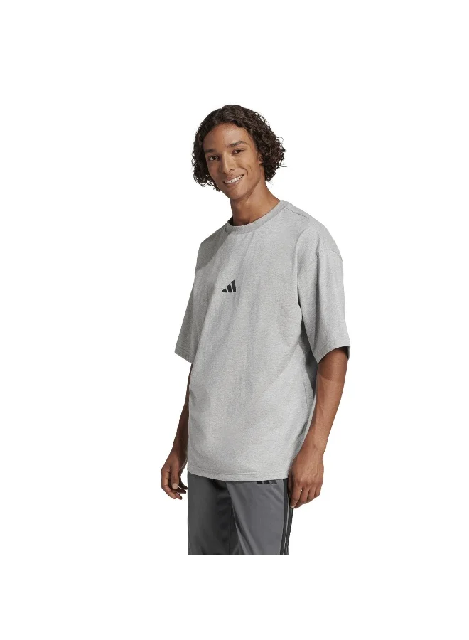 adidas M Fi Sl T Grey Training T-Shirts For Men XS