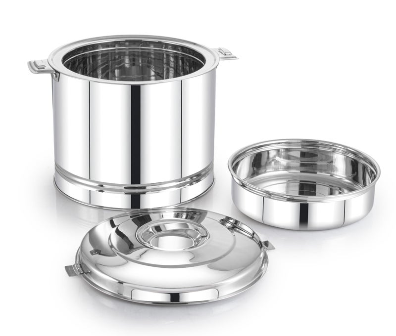 Expresso Stainless Steel Insulated Regular 2 in 1 Hot Pot, Casserole (2.5 LTR) - Image 3