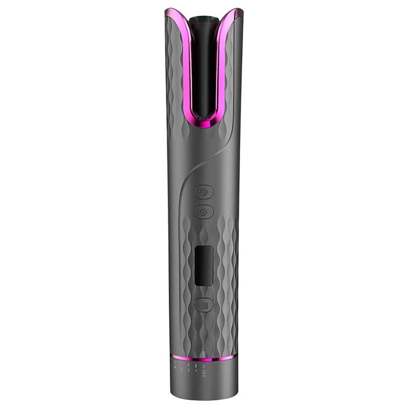 Hair Curler, Hair Curling Iron Cordless Automatic Curler Portable Rechargeable Silky Curls Fast Heating Wireless Portable Fully Automatic Hair Curler Multi-function Rechargeable