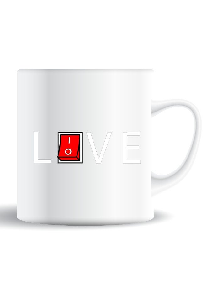 Theodor Premium Quality Two Sided Printed Coffee Mug Tea Cup Live For Home Office, Kids Men Women - Image 1