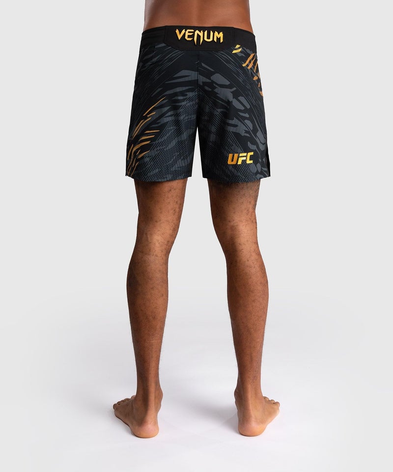 Venum Men's Standard Authentic UFC Fusion Night Fight Short Fit, Black/Gold - Image 3