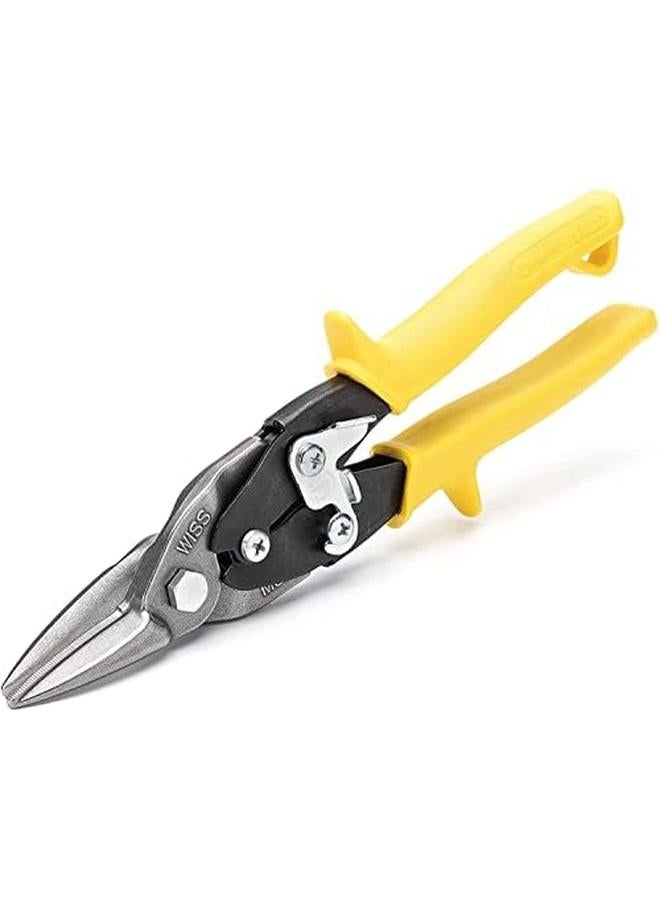 Crescent 9 3 4 Inch Metalmaster Compound Action Snips Straight Left And Right Cut M3R - Image 3