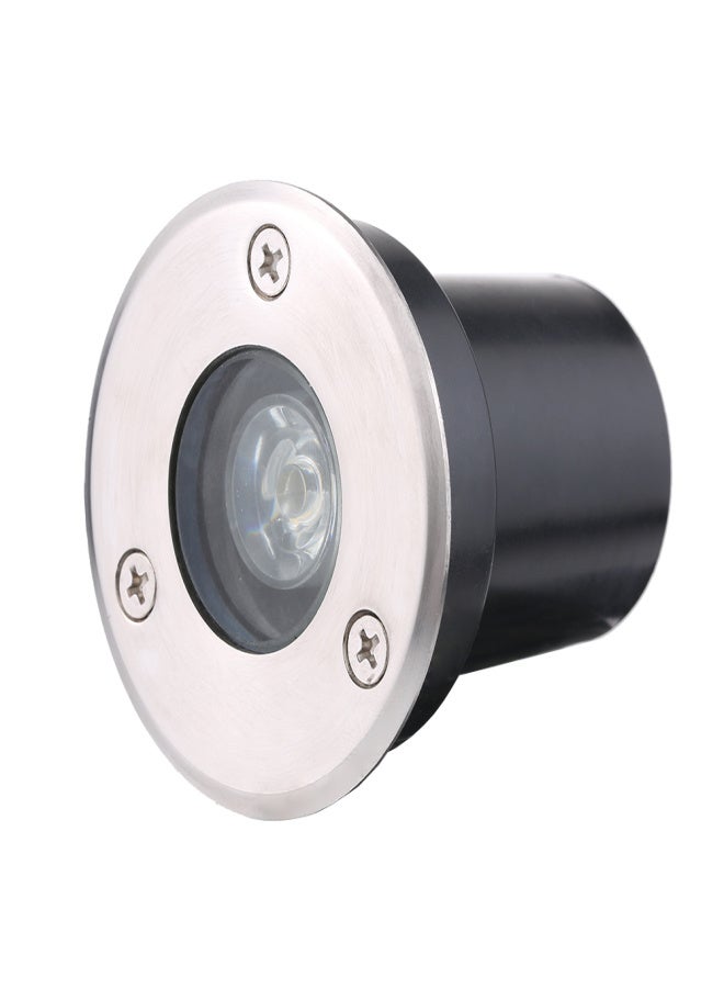 1W AC/DC 12V LED Underground Light Lamp 100LM High-power Tempered Glass Outdoor Ground Garden Path Floor Stair Yard Spot Landscape Lamp IP67 Water Warm White - Image 3