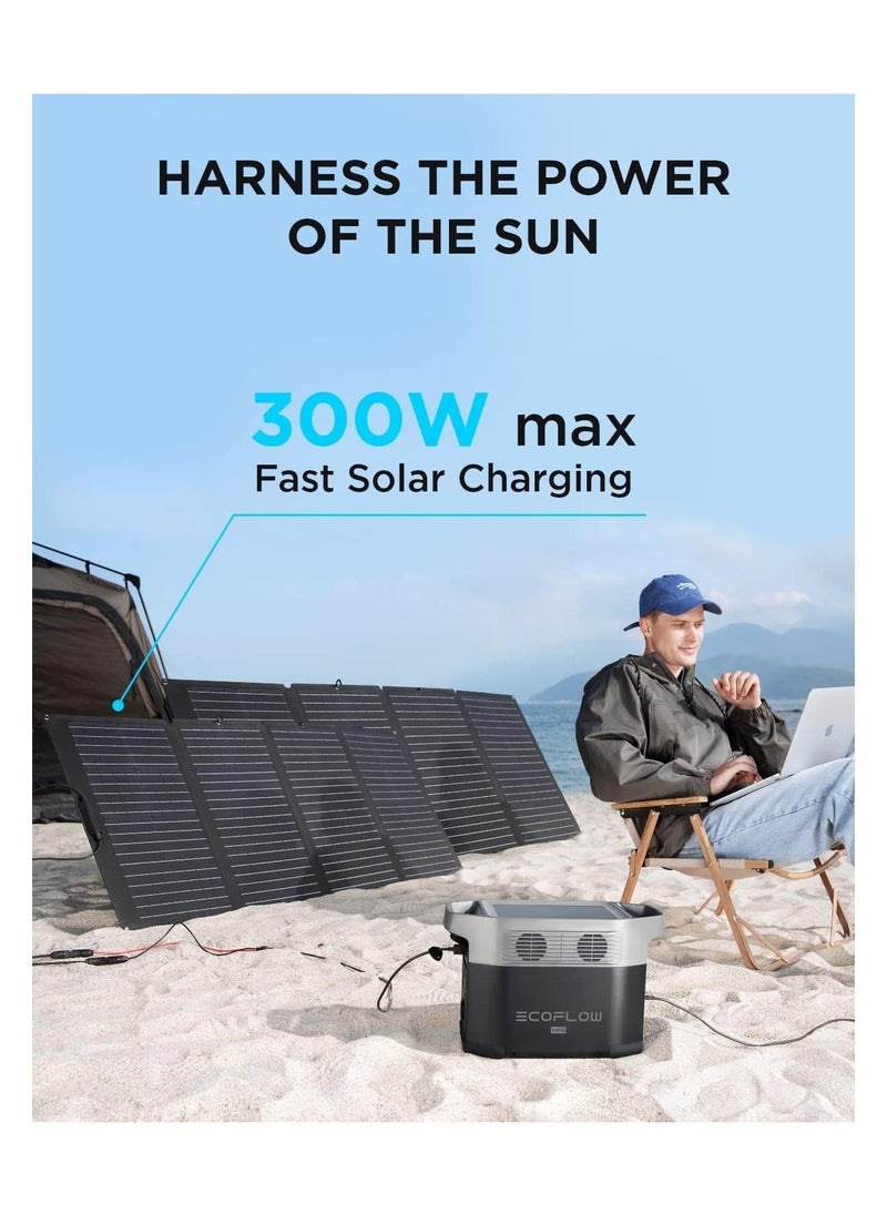 EF ECOFLOW Portable Power Station DELTA Mini, 882Wh Capacity, Solar Powered Generator for Outdoor, Emergency, Home Backup, RV(Solar Panel Not Included)