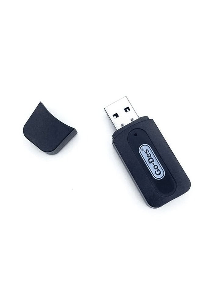 GO-DES Go Des GDBT103 Bluetooth Music Receiver Audio Out Via USB Aux Plug Play Handsfree Call  - Image 2
