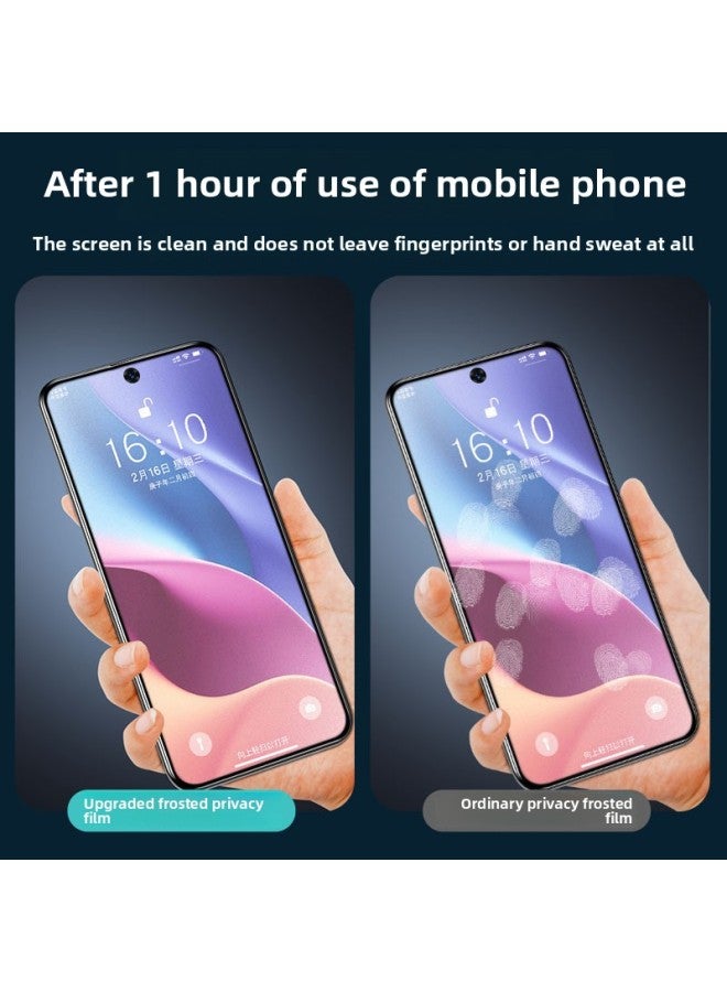 For Iqooneo9spro Matte Tempered Film Vivo Love Cool Z9x Anti Peeping Protection Z8x Full Screen Hd Z-Colour:【full Screen Privacy Film 2 Pack】 Non-frosted ★ Send Film Tool Kit-Size:iQOO Z1x - Image 1