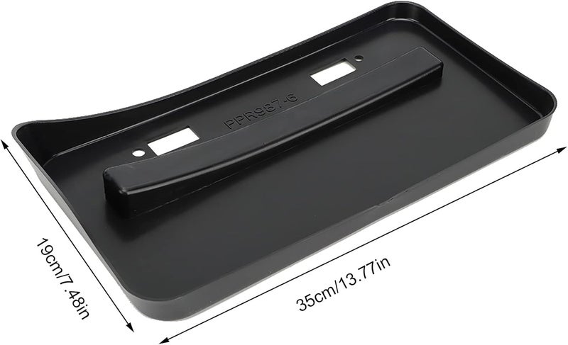 klarako License Plate Holder, Modified License Plate Rack Bracket License Plate Relocator Base Fit for Lancer GTS EVO X 2008-2018 All Model - Image 3