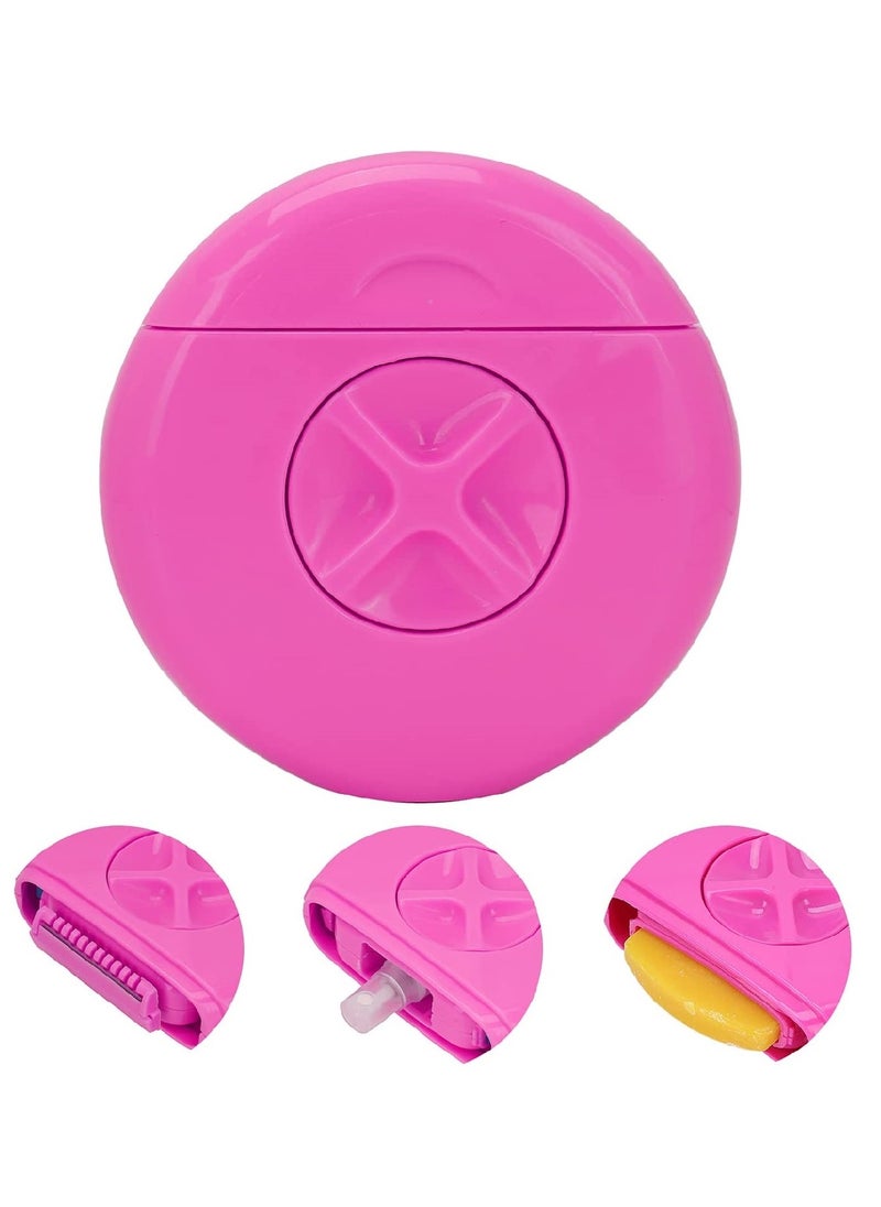 Generic - 3 in 1 Hair Removal Device, Portable Manual Shaver, Hair Removal Tool for Women (Pink) - Image 1