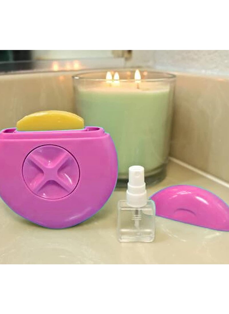 Generic - 3 in 1 Hair Removal Device, Portable Manual Shaver, Hair Removal Tool for Women (Pink) - Image 1