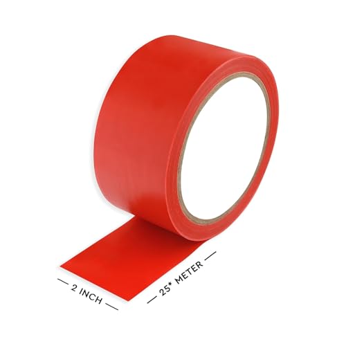 TREE MAISON CORONATING HOMES Vastu Green - Red Tape | Size - 2 Inch (48 mm) Approx | Length- 20 Meter (Approx) | Vastu Tape Remedy for Toilet | Vastu Tape for Main Door Entrance | Pack of 2 - Image 3