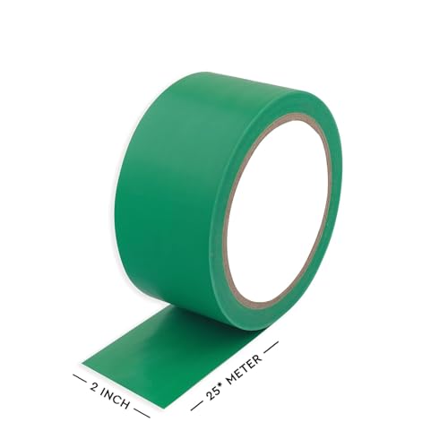 TREE MAISON CORONATING HOMES Vastu Green - Red Tape | Size - 2 Inch (48 mm) Approx | Length- 20 Meter (Approx) | Vastu Tape Remedy for Toilet | Vastu Tape for Main Door Entrance | Pack of 2 - Image 2