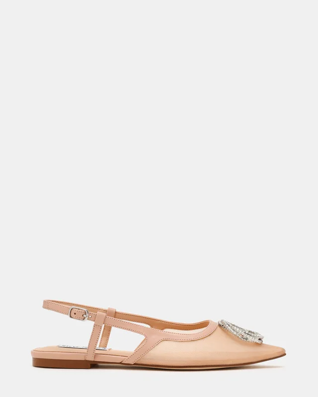 Steve Madden Shantae Women's Blush Mesh Flat Sandals