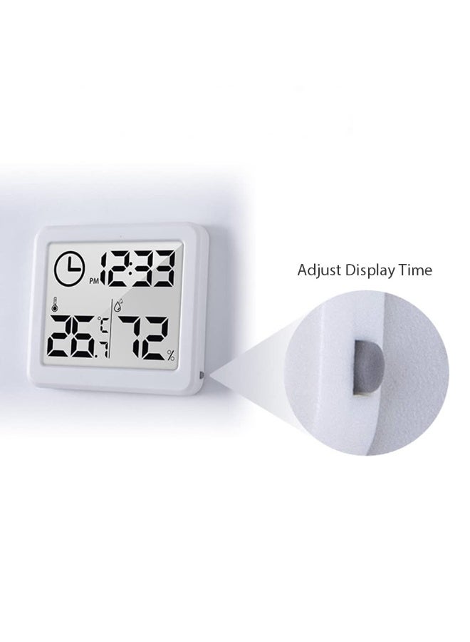 Mini Digital Thermometer Hygrometer, Indoor Room Temperature and Humidity Meter for Home, Bedroom, Living Room, Pet Room, Bathroom, Guitar Case - Image 4