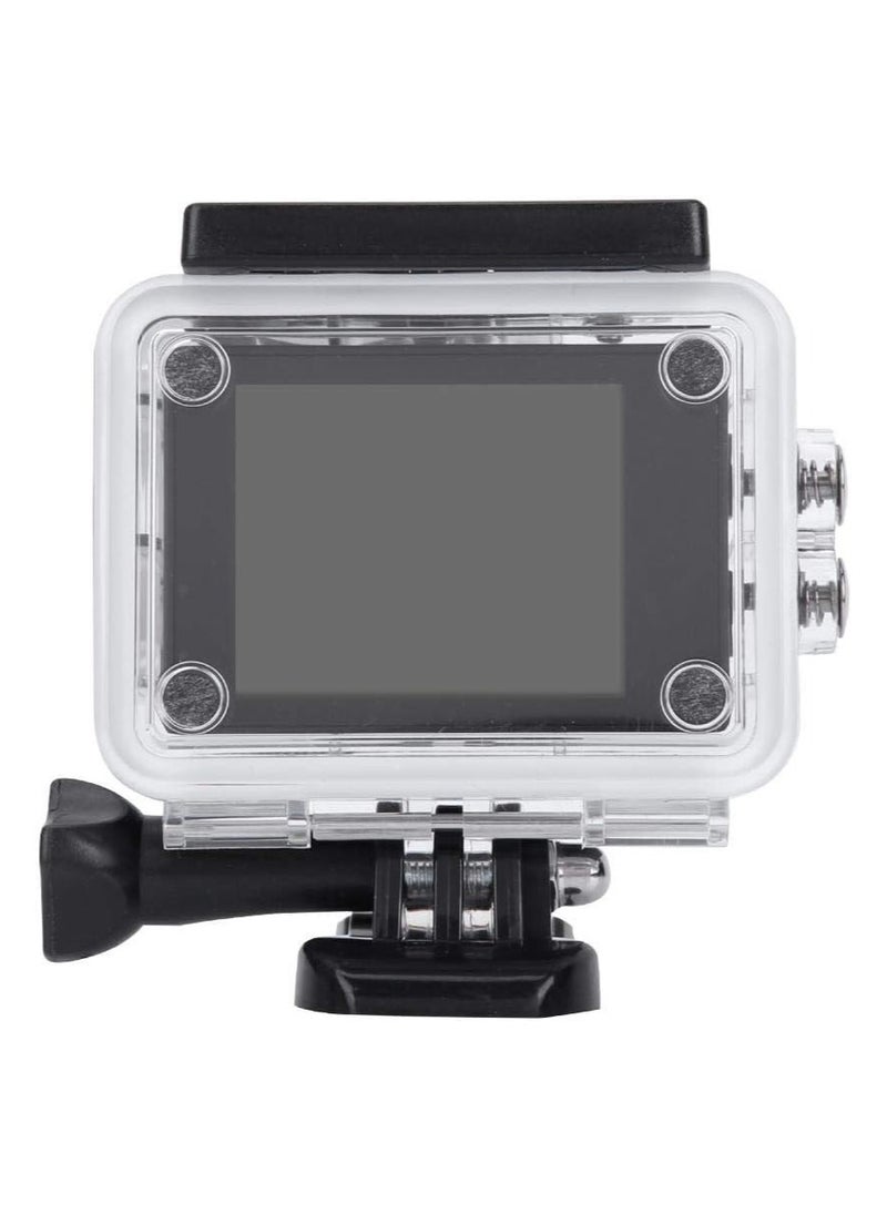 NEX - Action Camera Kit, HD 1080P 2 Inch LCD Screen Universal Sports Camera, 140 ° Wide Angle Lens Multifunctional Waterproof Action Camera with 900mAh Battery, for Outdoor,black - Image 1