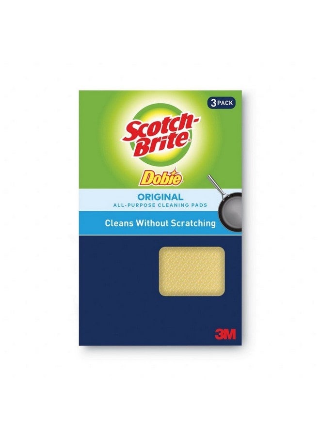 Scotch Brite Dobie The Original All-Purpose Cleaning Pad Yellow 0.5 x 2.6 x 4.3 Inch 7526809 - Image 1