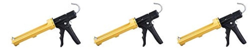Dripless 10oz Industrial Ergonomic Composite Caulk Gun 3Pack