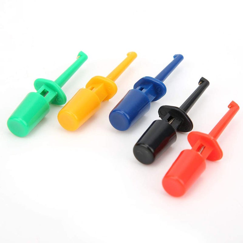 20-Piece Multimeter Test Hook Set - Grabber Clips for Electronic Testing - Image 3