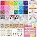 BestNow Clay Beads Bracelet Making Kit 5000 Pcs Friendship Bracelet Kits Flat Beads for Jewelry Making Polymer Heishi Beads Set for Bracelet Necklace DIY Crafts Gift for Girls Ages 612 - Image 3