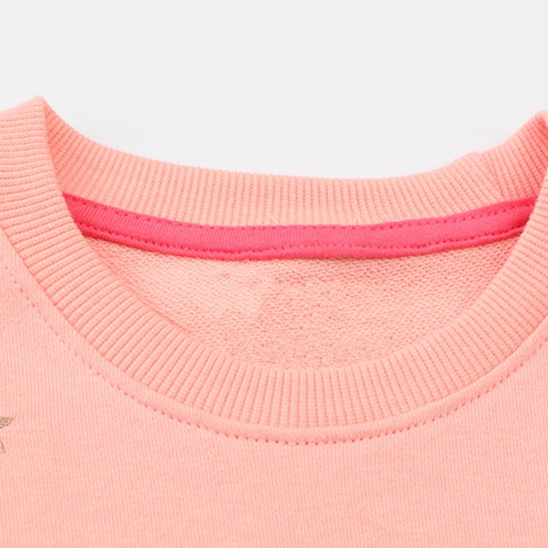 Bumeex Toddler Kids Girls Sweatshirt Long Sleeve Shirt,Unicorn Dinosaur Fashion Sweater Clothing Outfits Clothes Pink 3t - Image 3