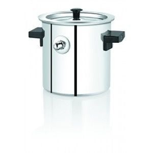 Premier Premier Aluminium Milk Double Boiler 15 Litre with Whistle Indication Ideal for Heating and Preparing Milk Features A Whistle for Precise Boiling Indication Durable Design for LongLasting Use  - Image 1