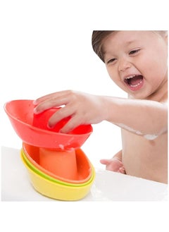 Nuby Nuby 5-Pack Stacking Bath Boats  - Image 2