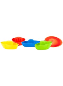 Nuby Nuby 5-Pack Stacking Bath Boats  - Image 3