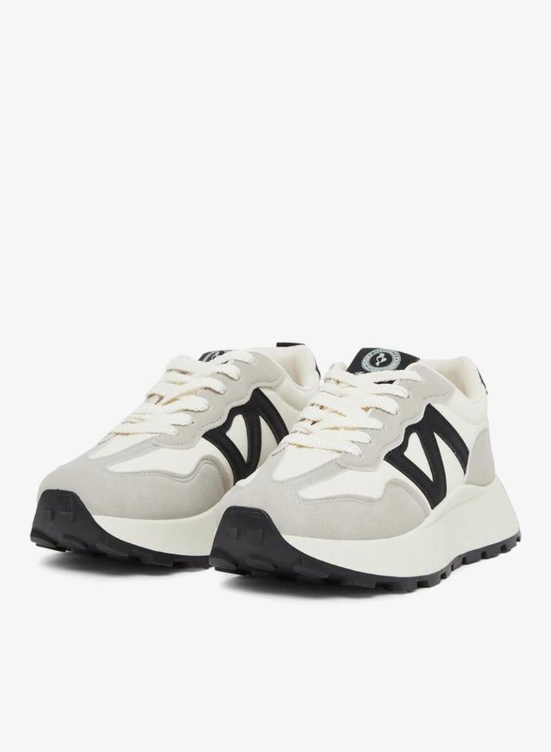 Styli Color Block Lace Up Sneakers - Image 2