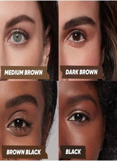 Kosas Kosas Air Brow Tinted Clean Volumizing Eyebrow Gel 3.7g - Black - Black Full, Fluffy & Defined Brows  - Image 5