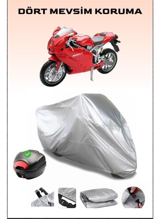 Ducati 999 Rear Bag Compatible Motorcycle Canvas Waterproof Durable Fabric