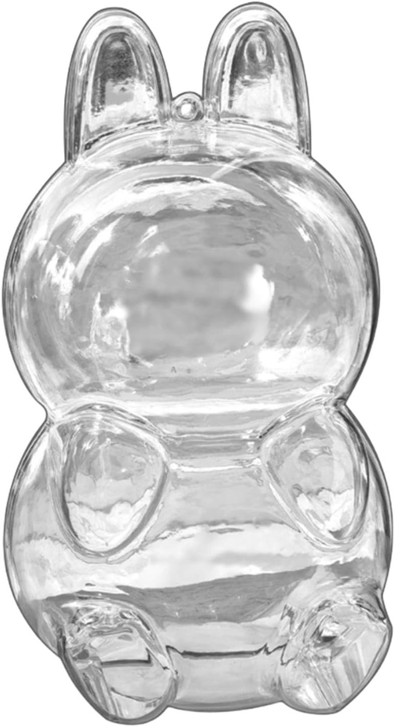 Pumpkin Clear Acrylic Display Case With Chain For Plush Doll Protective Cover - Image 1
