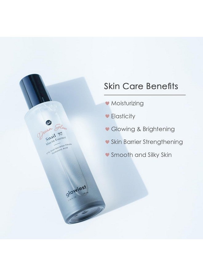 glowiest Dream Glow Snail 97 Mucin Essence; Restoring Skin Barrier Moisturizing Hydrating Snail Mucin Korean Skin Care 3.38 Fl.Oz 100Ml - Image 5