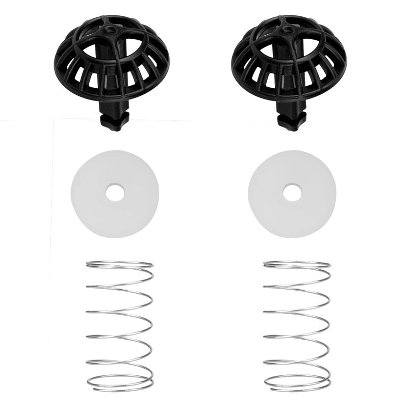 Pulems Coffee Machine Brew Basket Bottom Spring Loaded Stopper Kits Replacement for Cuisinart Coffee Makers, Coffee Maker Parts Fit for Cuisinart DCC-1200, DCC-1200BCH, DCC-1200BW Brew Basket,2Pack - Image 1