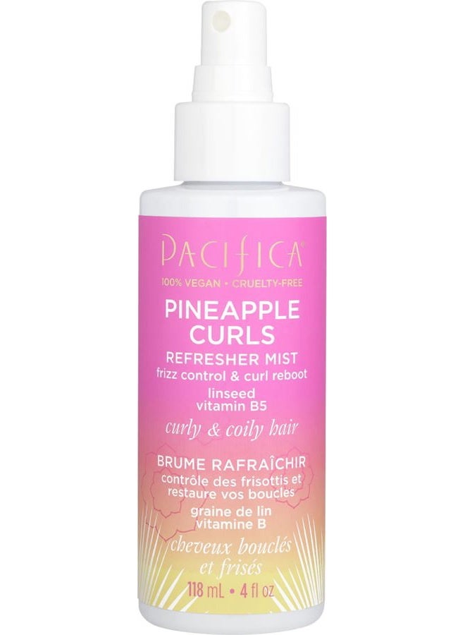 Pacifica Pineapple Curls Refresher Mist by Pacifica for Women - 4 Oz Mist - Image 1