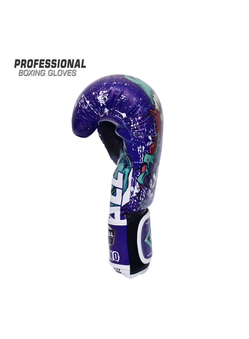 Spall Pro Style Boxing Gloves for Men & Women, Training Heavy Bag Workout Gloves, Muay Thai, Sparring Kickboxing Punching Bag Work Fight Gloves Dino Model  - Image 3
