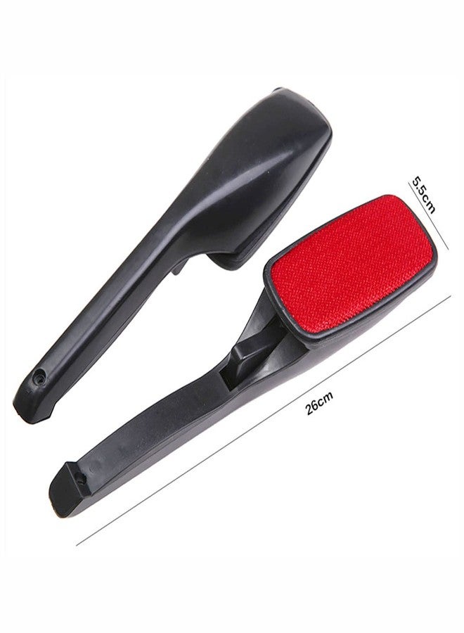 SUPIA 2 Pack Magic Lint Brush, Fabric and Clothes Cleaner, Pet Hair Remover Clothing, with Pop-up Multi-Directional Swivel Head Rotary Type (Random Color) - Image 4