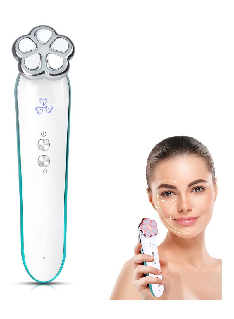 SYOSI Facial Machine, Eye Skin Tighten Massager, Home Massager for Eyes, Metal Body, Gold-plated Lead-in, Easy to Carry, Anti Aging Wrinkle and Bubble, Reducing Dark Circles, Wrinkles or Eye Bags, Eye SPA - Image 1