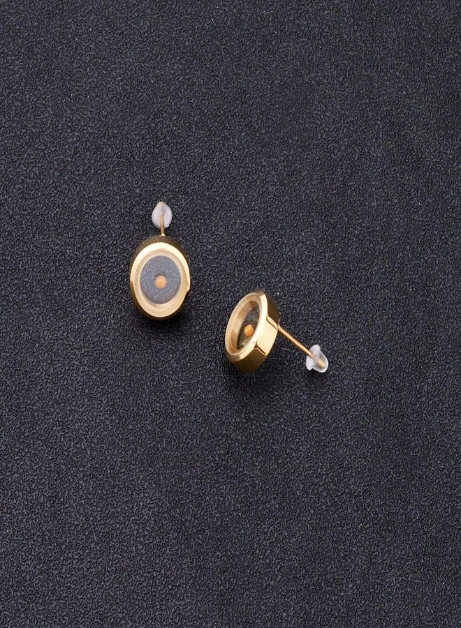 HOLLP Jewelry Earrings Real Mustard Seed Earrings Christian Gift Inspirational Gifts (Mustard Seed Earrings-Gold) - Image 3