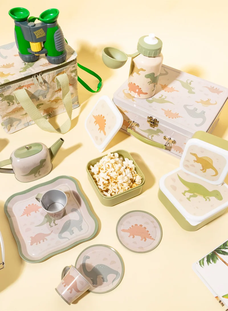 Sass & Belle Sass and Belle Desert Dino Lunch Boxes Set of 3 - Fun Dinosaur-Themed Lunch Box Set for Kids