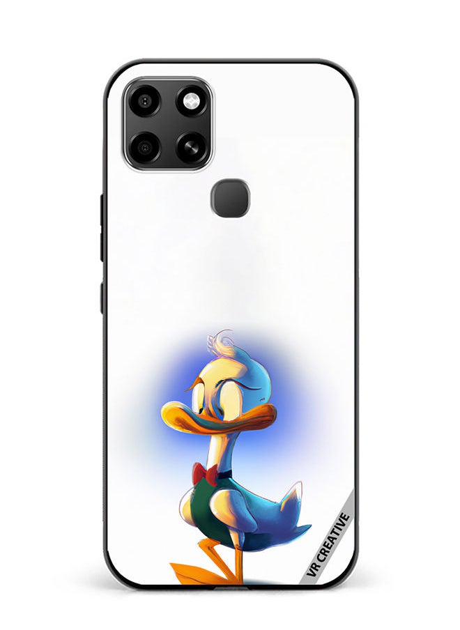 VR CREATIVE - Protective Case Cover For Infinix Smart 6 Donald Duck Design Multicolour - Image 1