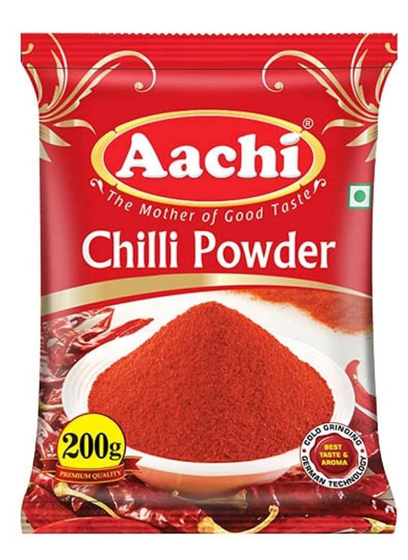 Aachi - Red Chilli Powder (Pouch) - 200 Gms - Image 1