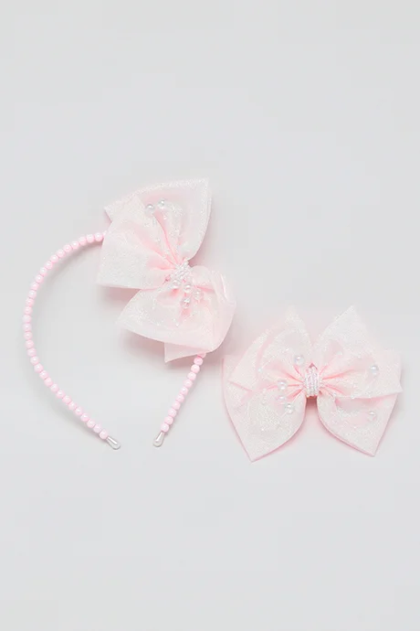 أر أند بي Hairband & Hairclip Set