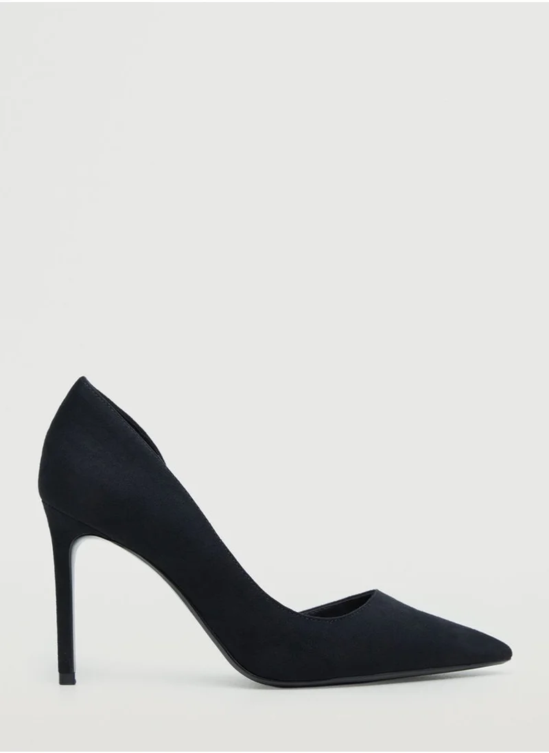 MANGO Asymmetric Stiletto Pumps